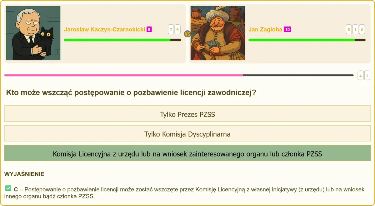 Regulamin licencji zawodniczej Polskiego Związku Strzelectwa Sportowego