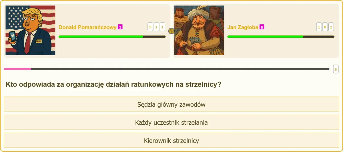 Kierownik strzelnicy odpowiedzialny za bezpieczeństwo
