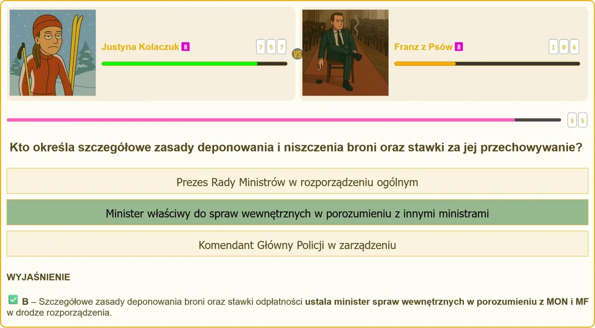 Zasady deponowania broni według polskiego prawa