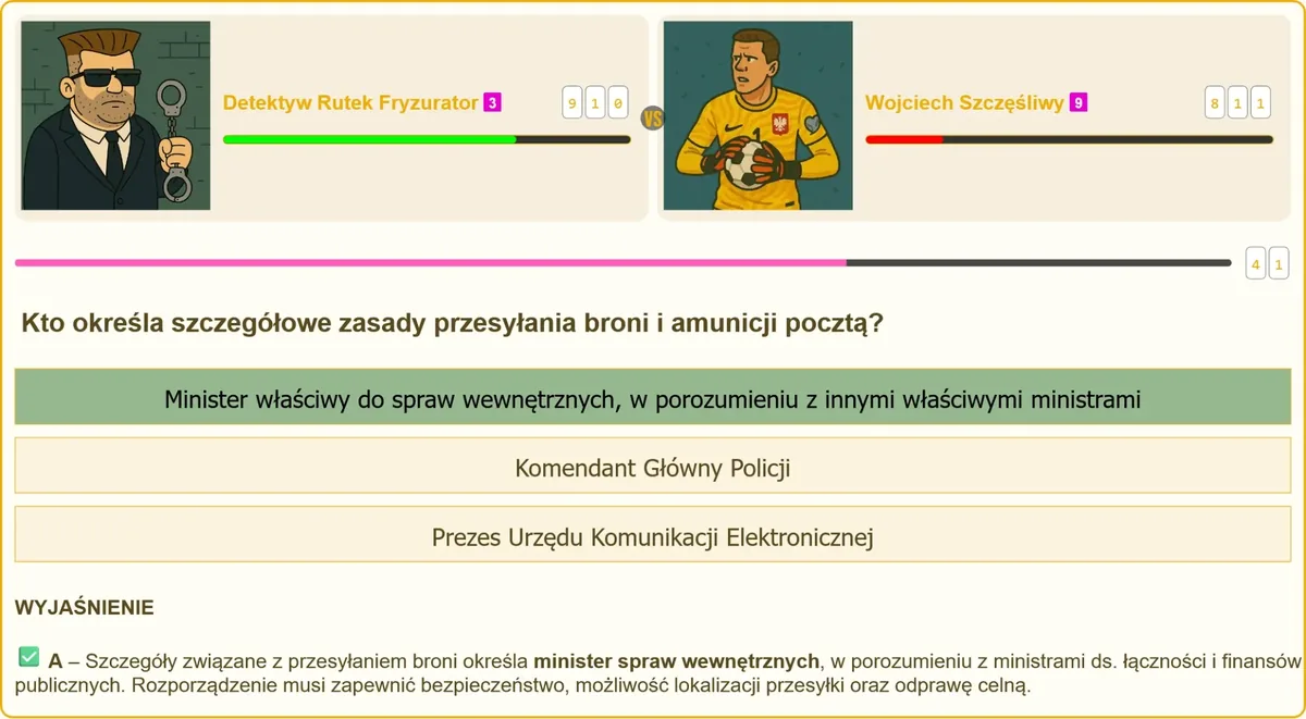 Przesyłanie broni pocztą - zasady i podstawa prawna