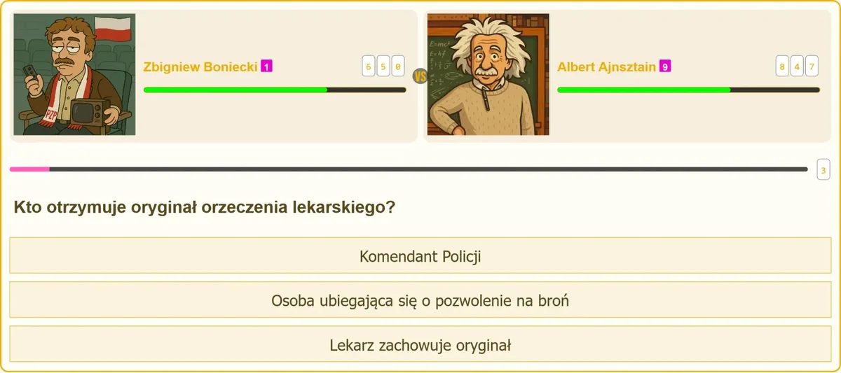 Orzeczenie lekarskie a pozwolenie na broń - kto otrzymuje oryginał