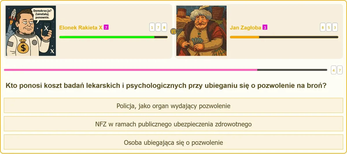 Badania lekarskie i psychologiczne a pozwolenie na broń - kto ponosi koszty