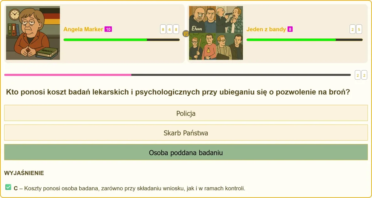 Badania lekarskie i psychologiczne przy pozwoleniu na broń - kto ponosi koszty