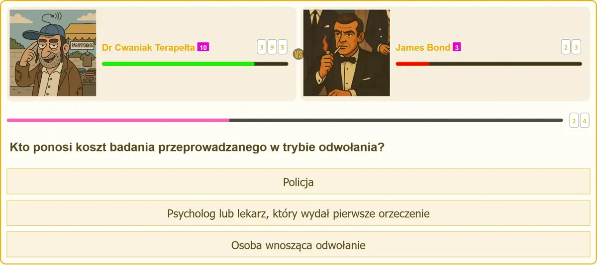 Badanie w trybie odwołania przy pozwoleniu na broń - kto ponosi koszty
