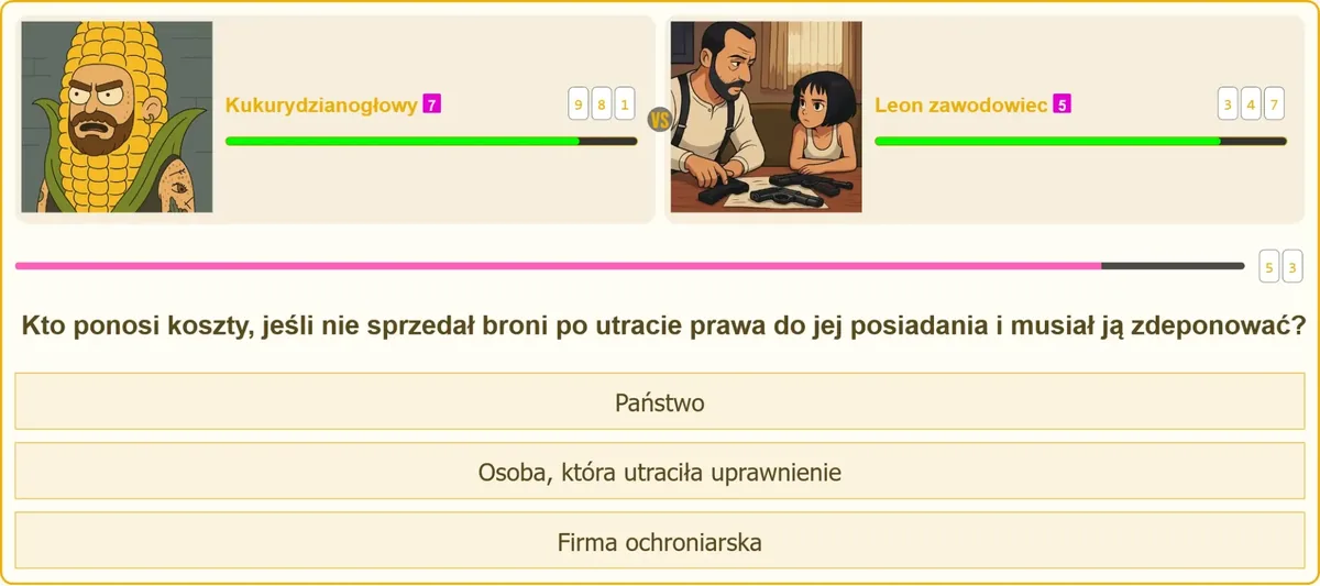 Depozyt broni po utracie uprawnień - kto ponosi koszty przechowywania