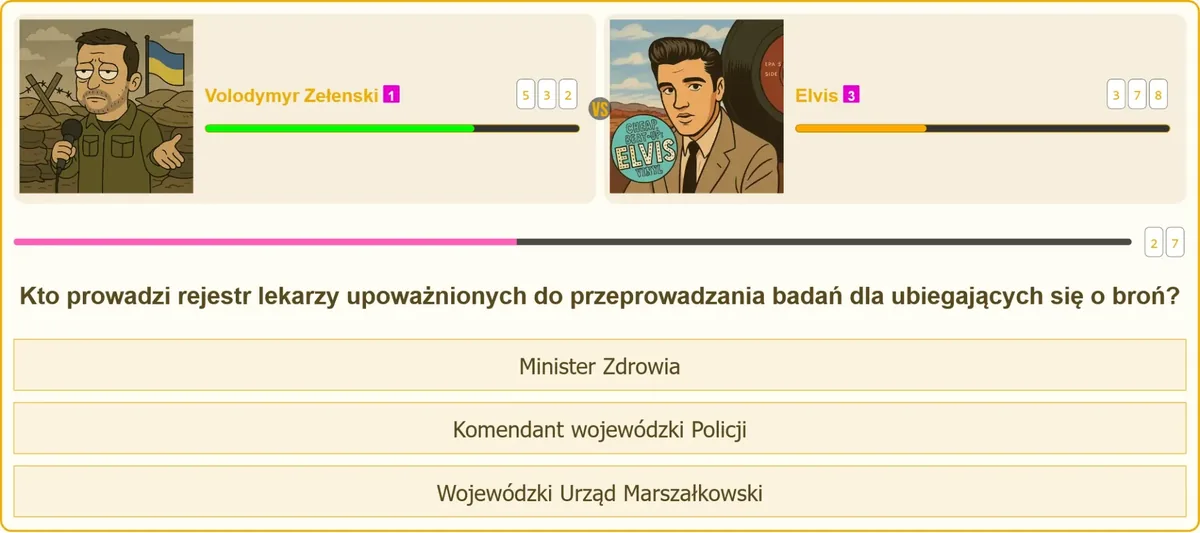Rejestr lekarzy upoważnionych do badań na broń - kto go prowadzi
