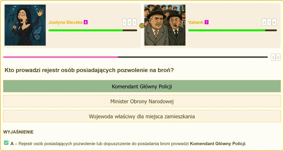 Rejestr osób posiadających pozwolenie na broń - kto go prowadzi
