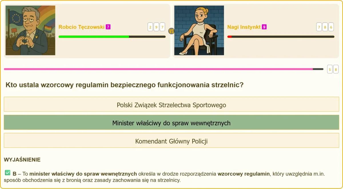 Wzorcowy regulamin bezpieczeństwa obowiązujący na strzelnicy