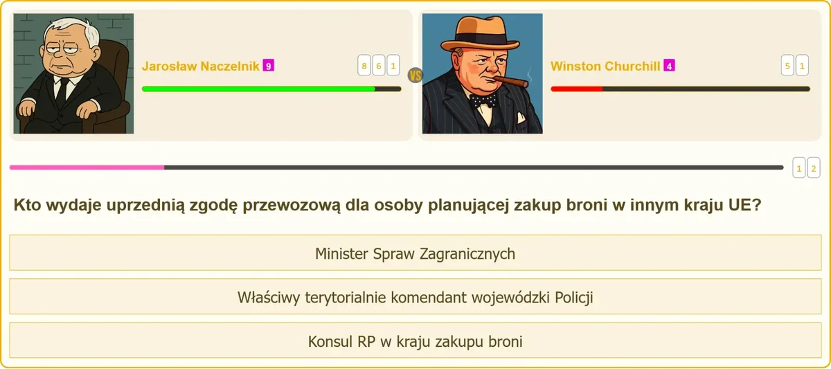 Zgoda przewozowa na zakup broni w innym kraju Unii Europejskiej