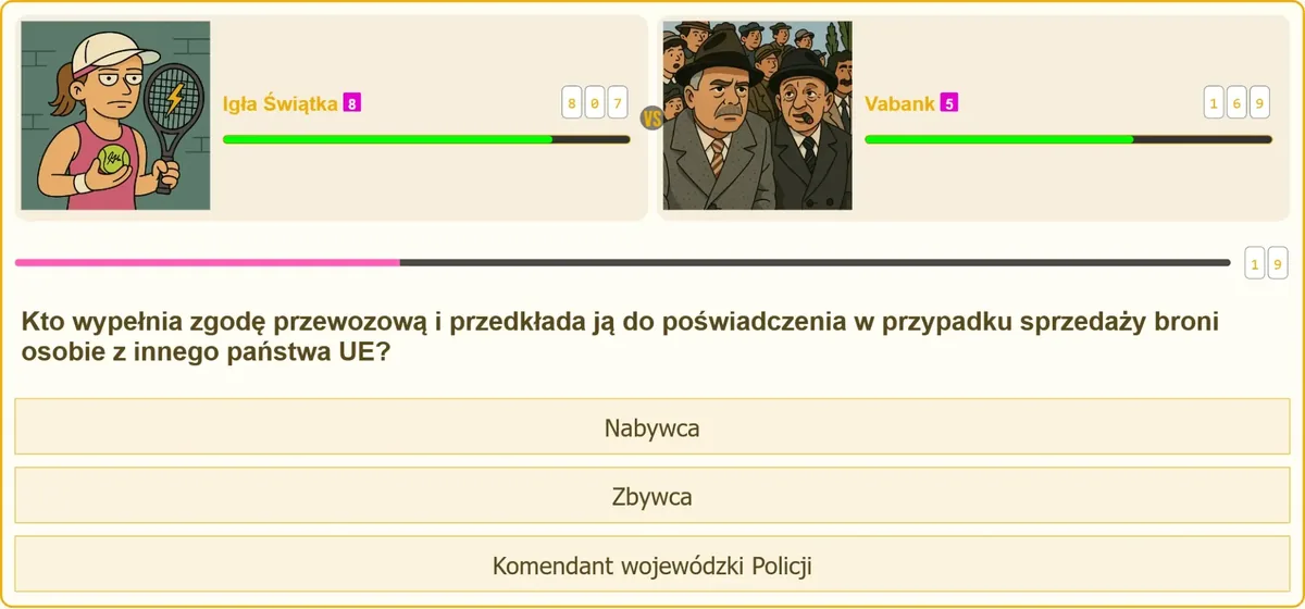 Procedura zgody przewozowej przy sprzedaży broni do innego państwa UE
