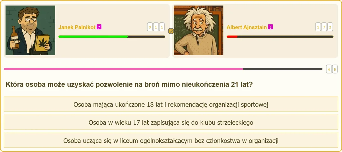 Procedura wydania pozwolenia na broń sportową dla osoby niepełnoletniej wiekiem 21 lat
