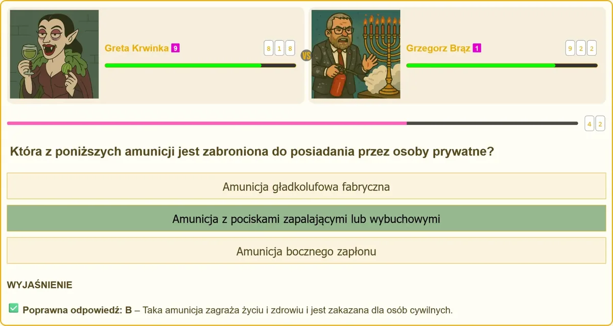 Rodzaje amunicji dozwolonej i zakazanej dla osób prywatnych