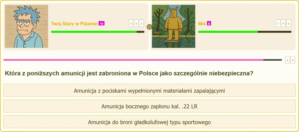 Amunicja zabroniona w Polsce dla osób prywatnych