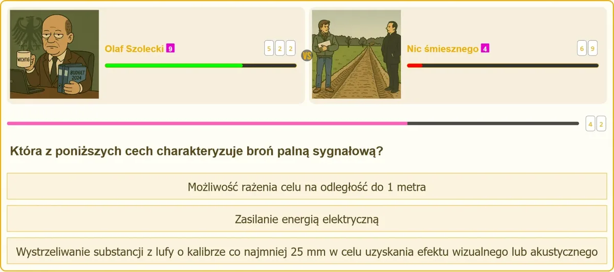 Definicja broni palnej sygnałowej według ustawy