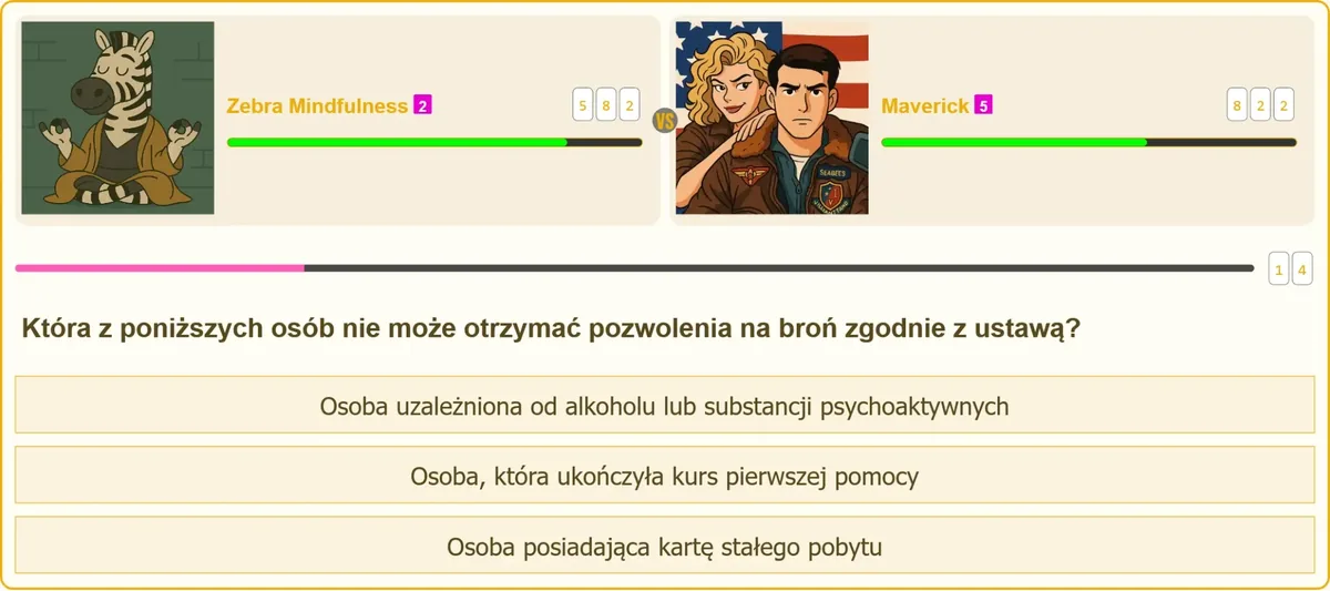 Przesłanki odmowy wydania pozwolenia na broń