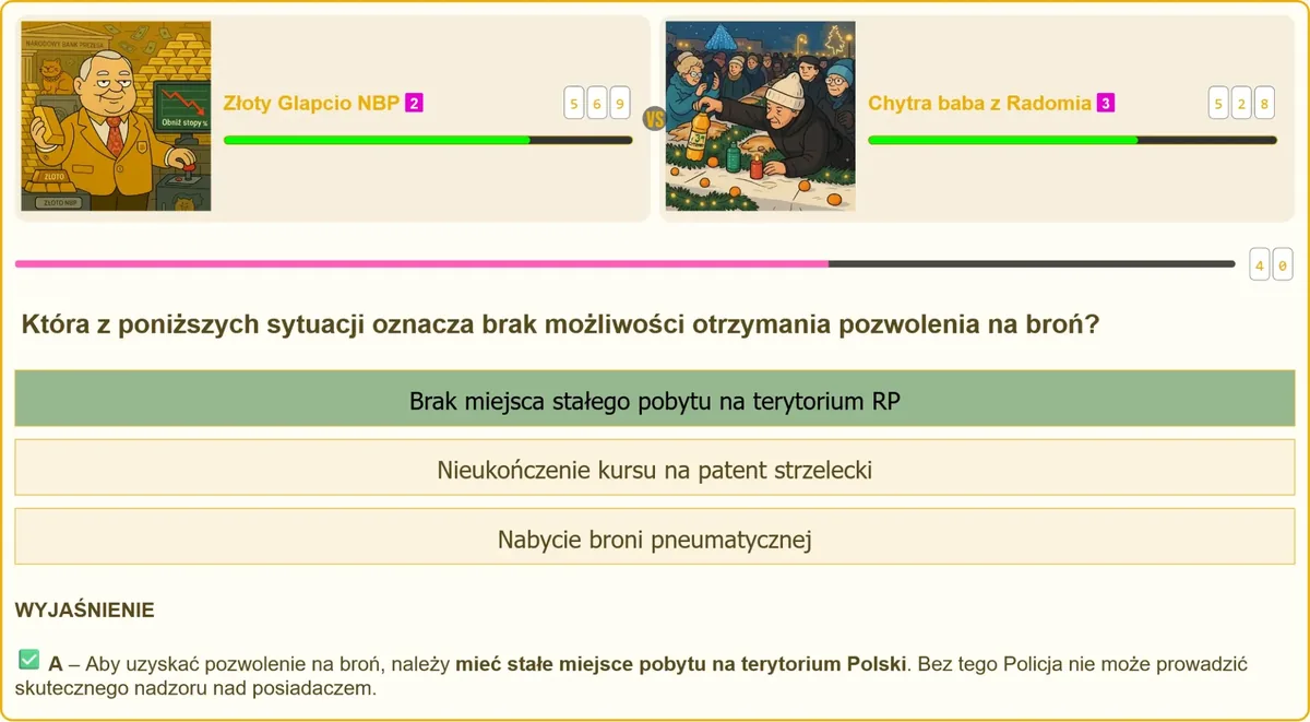 Formalności i dokumenty przy ubieganiu się o pozwolenie na broń