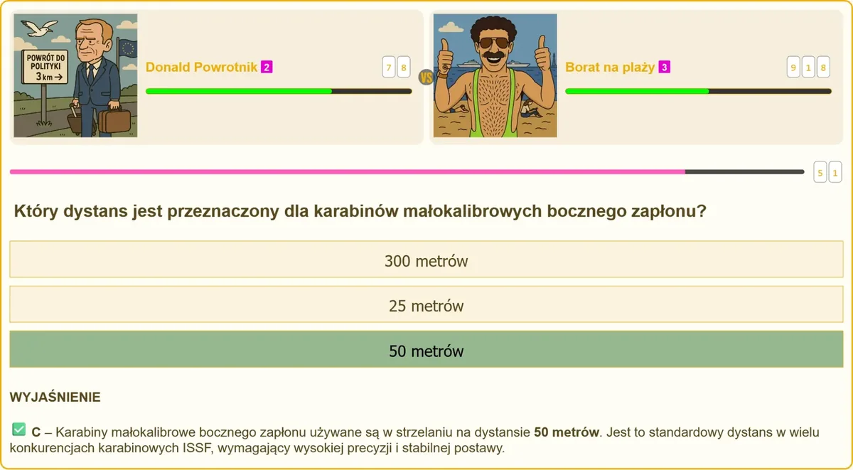 Stanowisko strzeleckie na dystansie 50 metrów dla karabinu małokalibrowego