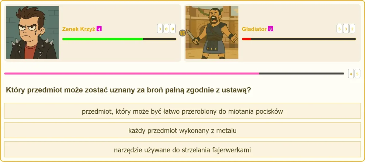 Przedmioty, które można łatwo przerobić do miotania pocisków według ustawy o broni i amunicji