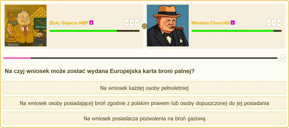 Krąg osób uprawnionych do wniosku o Europejską kartę broni palnej
