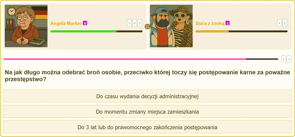 Czasowe zabezpieczenie broni w toku postępowania karnego