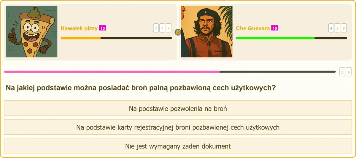 Karta rejestracyjna broni pozbawionej cech użytkowych