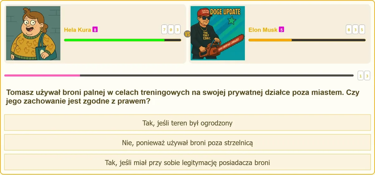 Zakaz strzelania na prywatnej działce poza strzelnicą