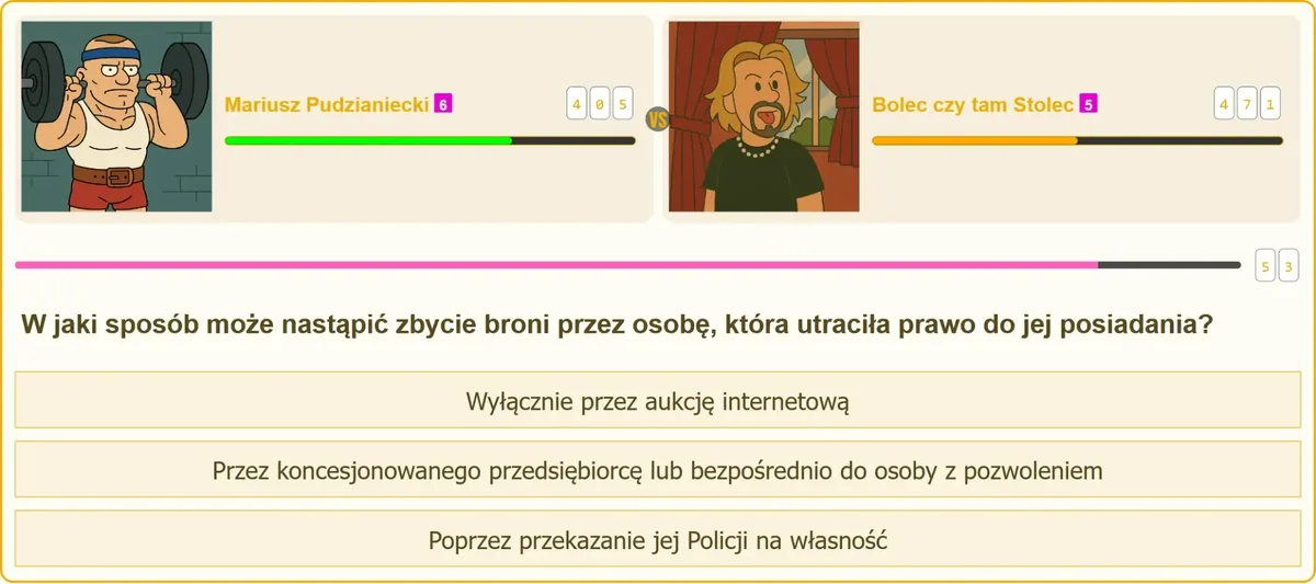 Schemat legalnego zbycia broni po utracie pozwolenia