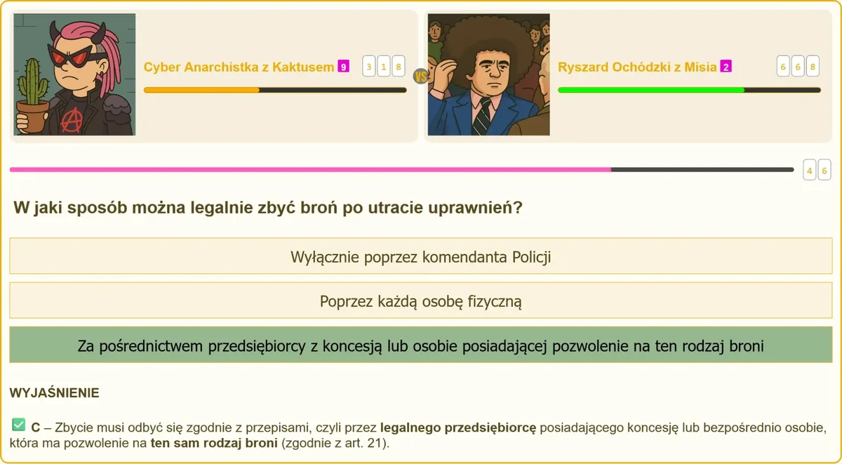 Legalne sposoby zbycia broni po utracie uprawnień