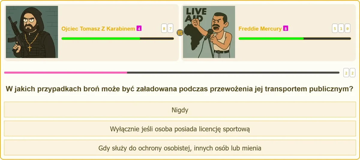 Załadowana broń w transporcie publicznym – kiedy jest to dozwolone