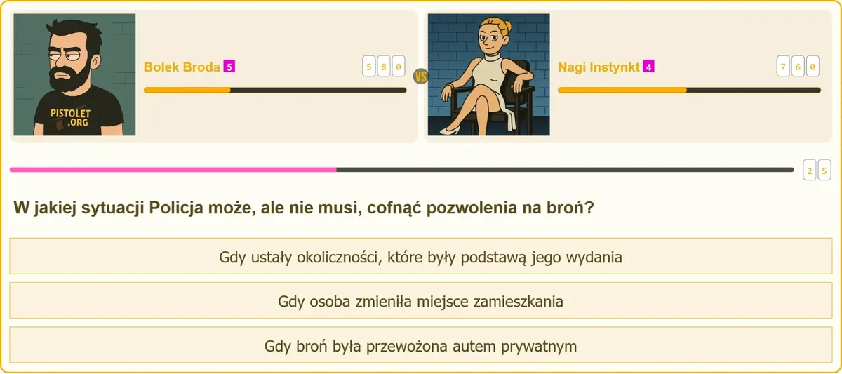Policja może cofnąć pozwolenie na broń? Kluczowe pytanie na patent strzelecki