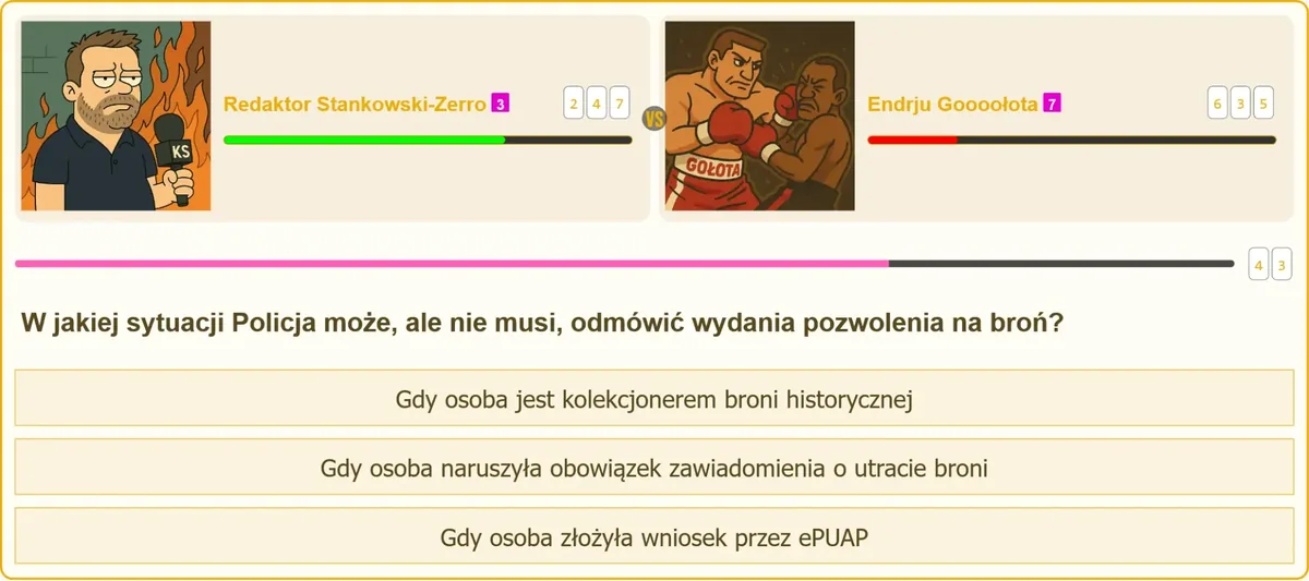 Fakultatywna przesłanka odmowy wydania pozwolenia na broń