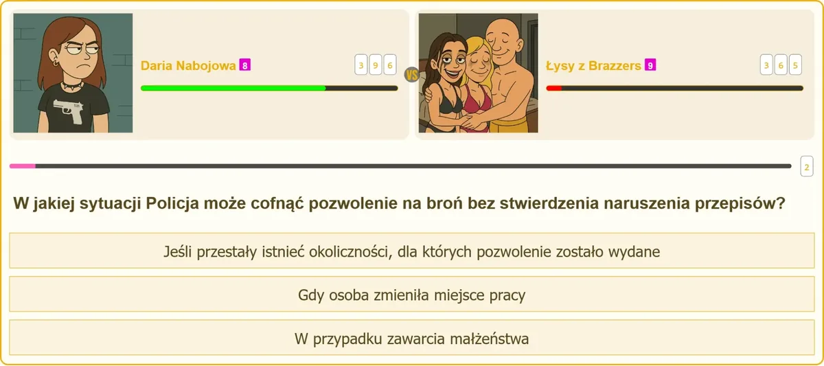 Policja cofa pozwolenie na broń - sytuacje prawne